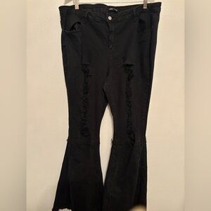 Almost Famous Distressed flare Jeans 20